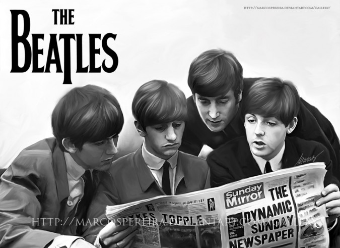 the_beatles_by_marcospereira-d5crwds