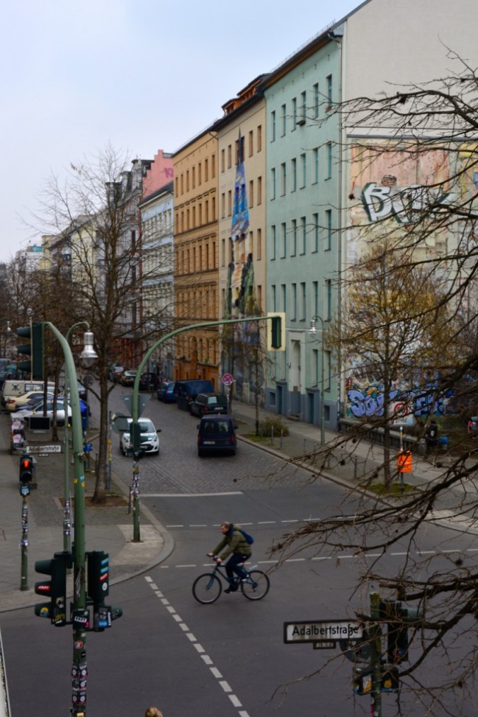 View down our street in Kreuzberg